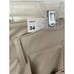 ZARA Faux Leather Super High Rise Slim Flare Pants Slit size 2 34 Long Beige