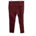 Zara Men’s Burgundy Pleated Satin Feel Tapered Pants Size 32 Inseam 28