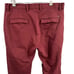 Zara Men’s Burgundy Pleated Satin Feel Tapered Pants Size 32 Inseam 28