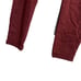 Zara Men’s Burgundy Pleated Satin Feel Tapered Pants Size 32 Inseam 28