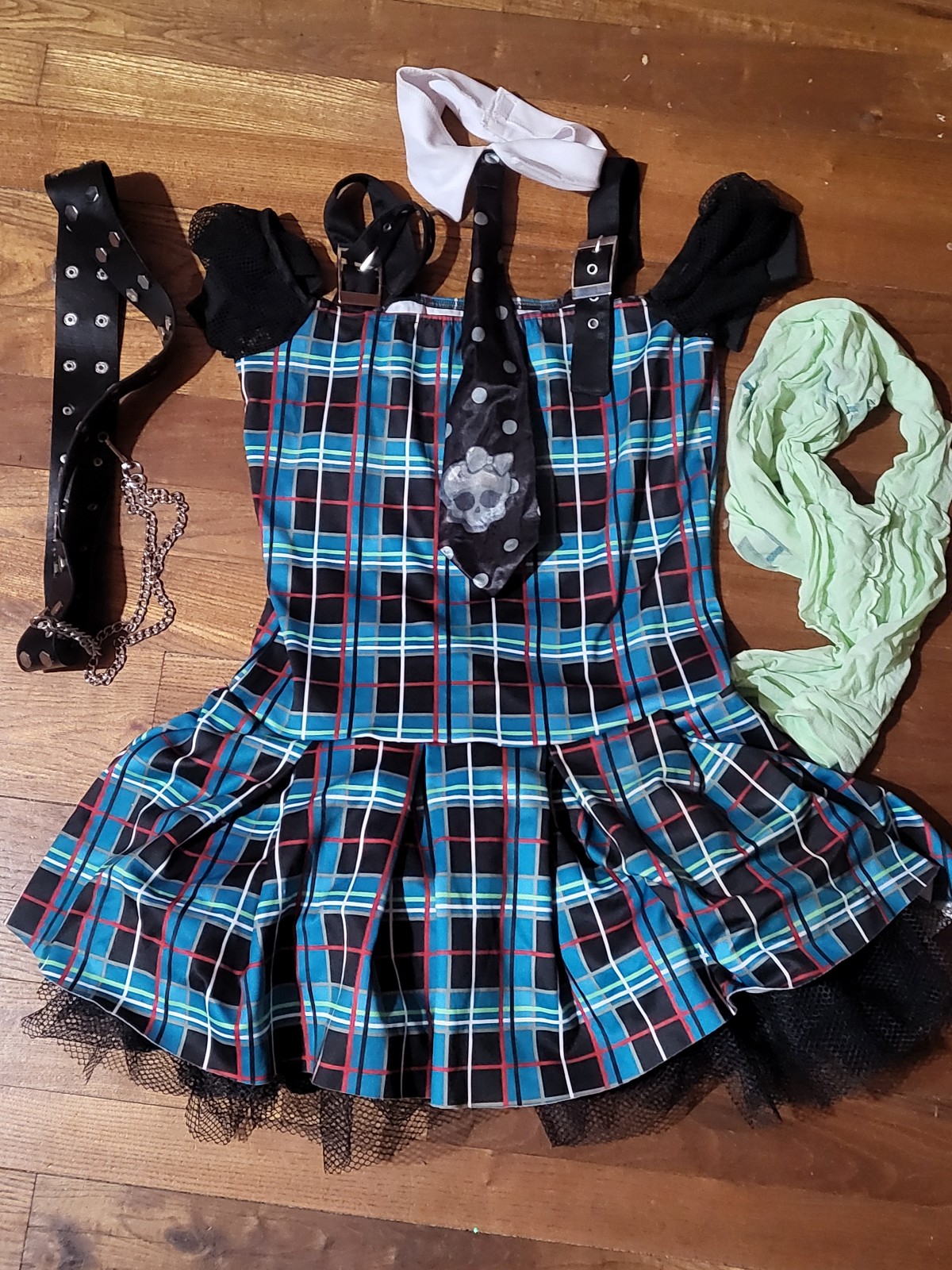 Frankie Stein spirit Halloween Costume (size M)