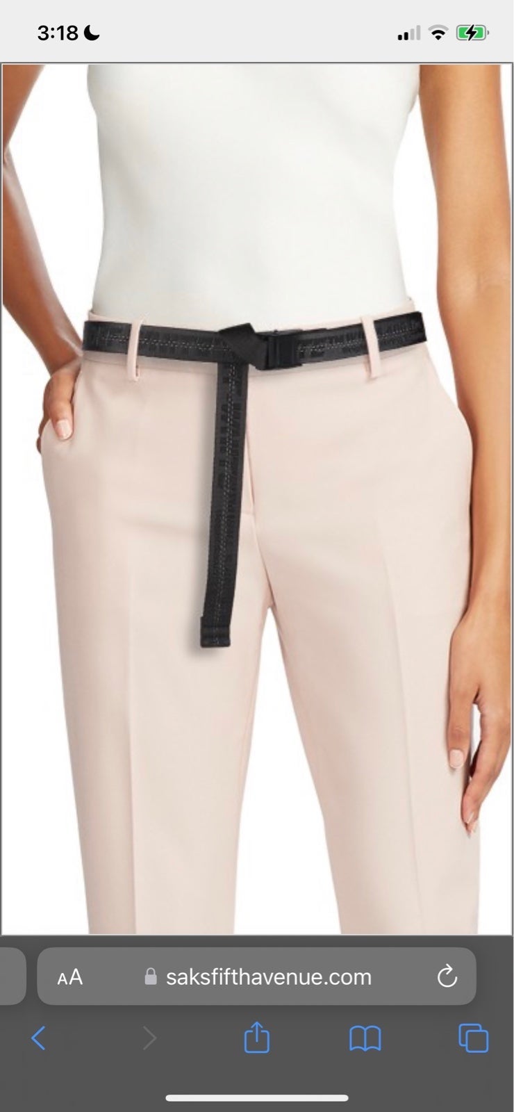 Off-White Classic Mini Industrial Belt