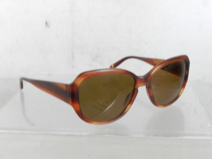 Brownie & Madam Polarized Sunglasses Winifred Brown Translucent Frame 58-16-135