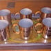 (6) 12oz. Absolut Mule Copper Mugs.