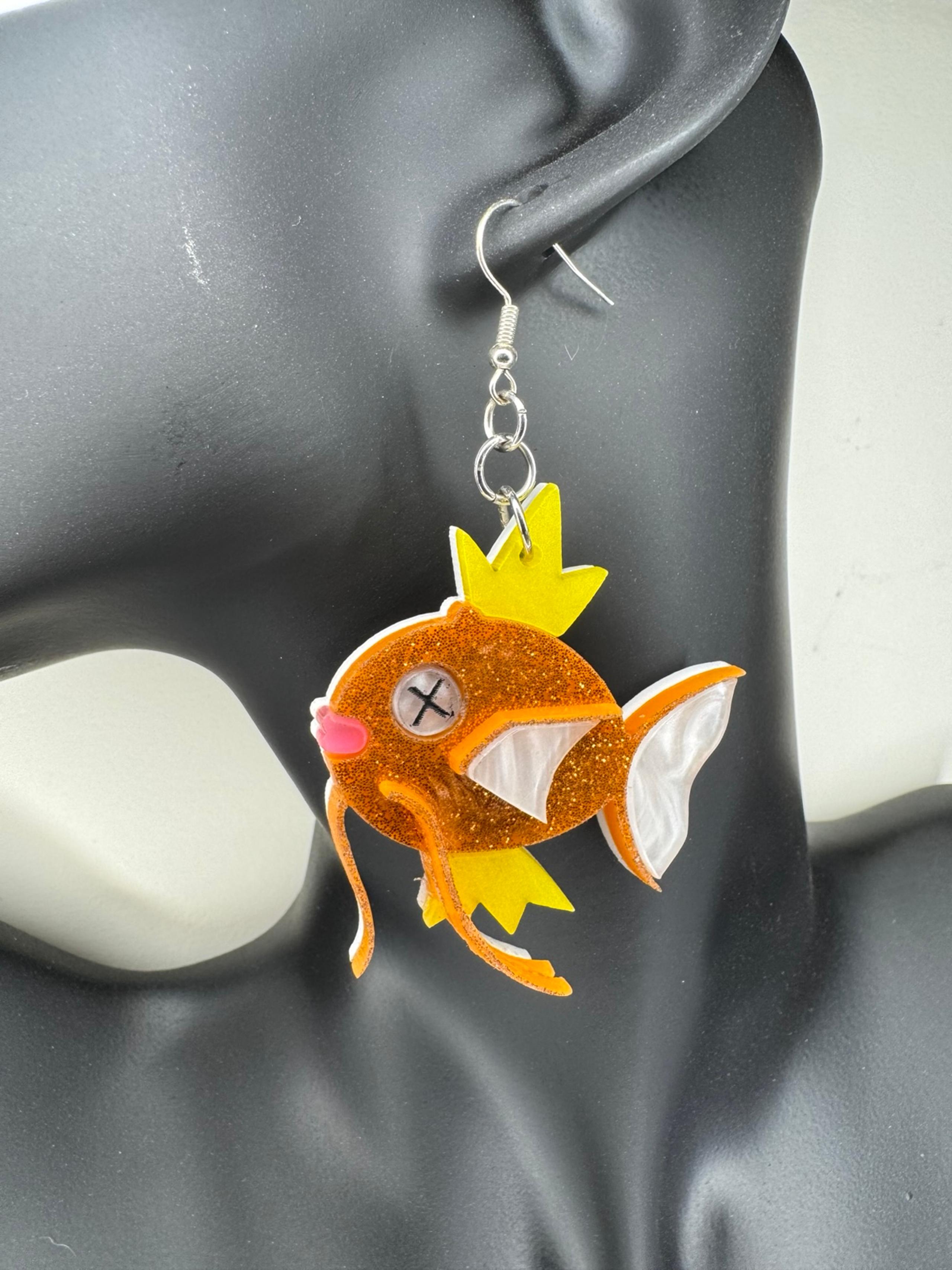 Pokémon Magikarp Acrylic Earrings