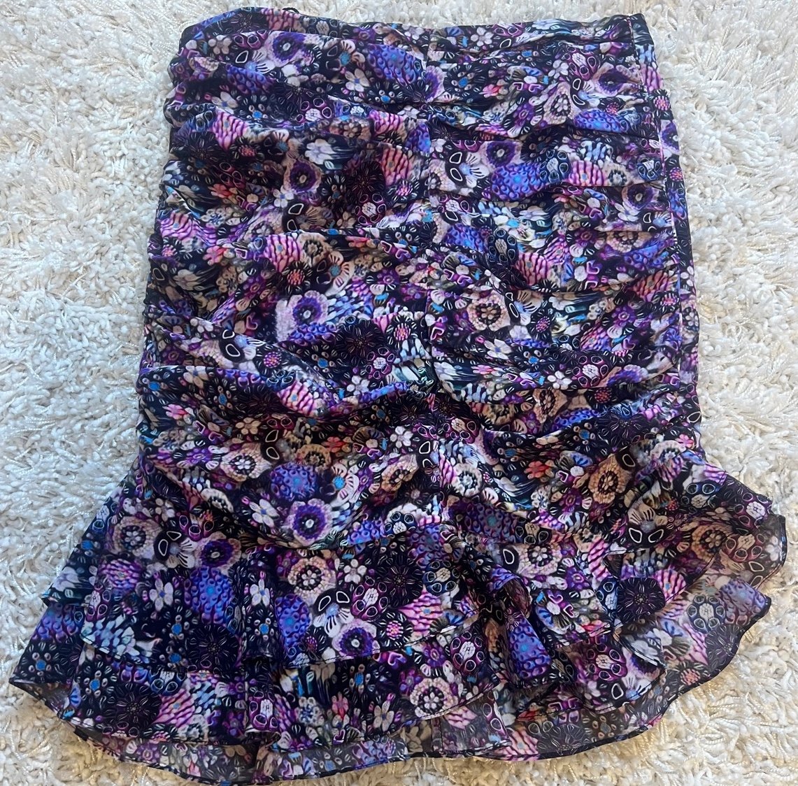 Isabel Marant Milendi Floral Stretch Skirt