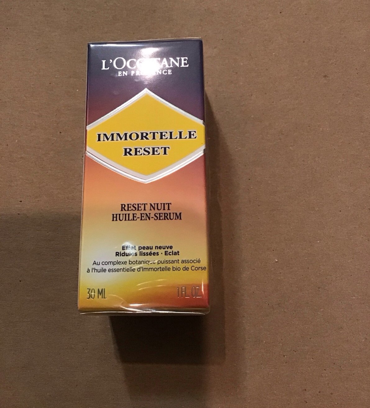 loccitane immortelle reset serum new sealed in package