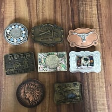 Belt buckle collection
