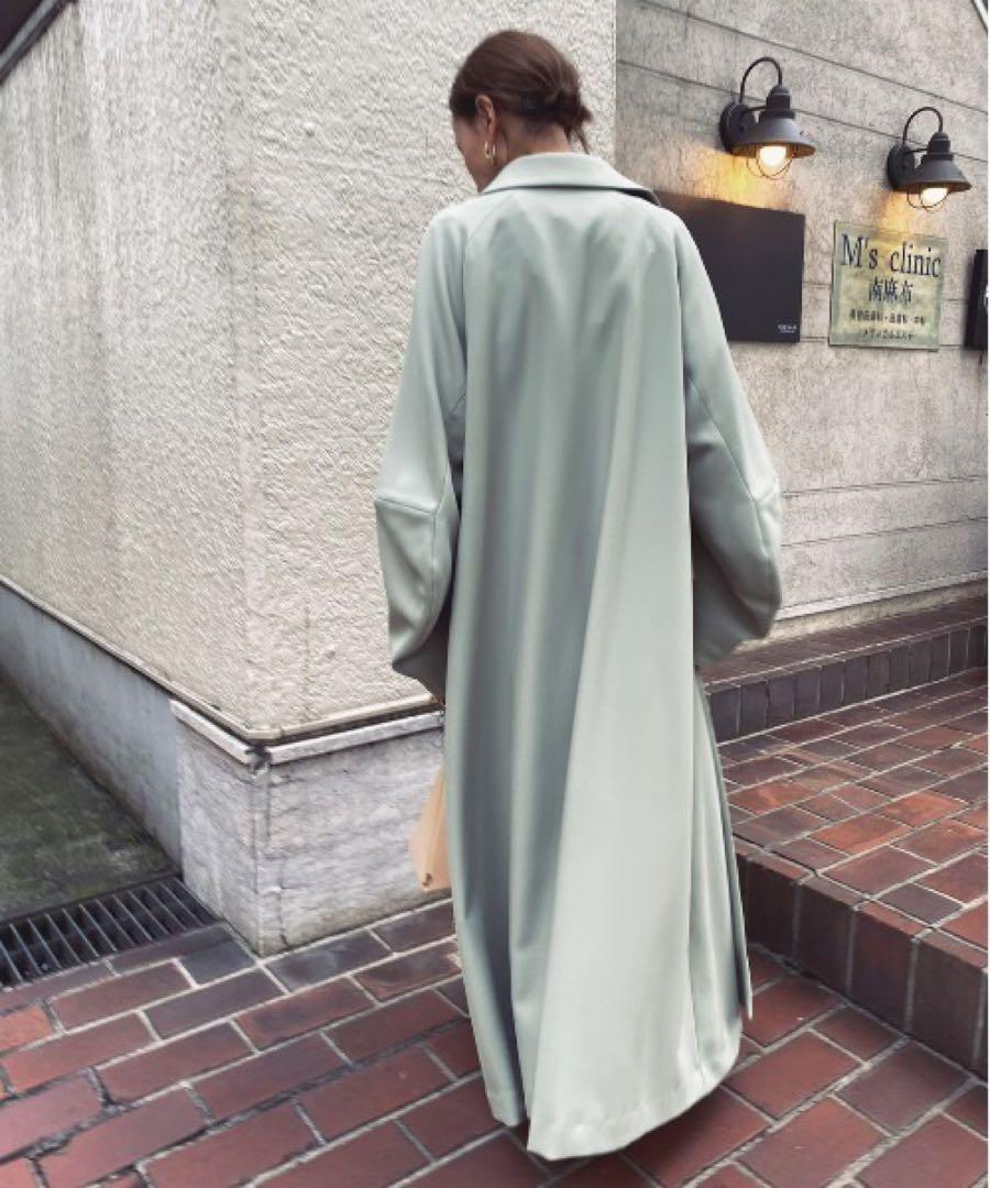 Ameri BOTTLE WAVE SLEEVE COAT