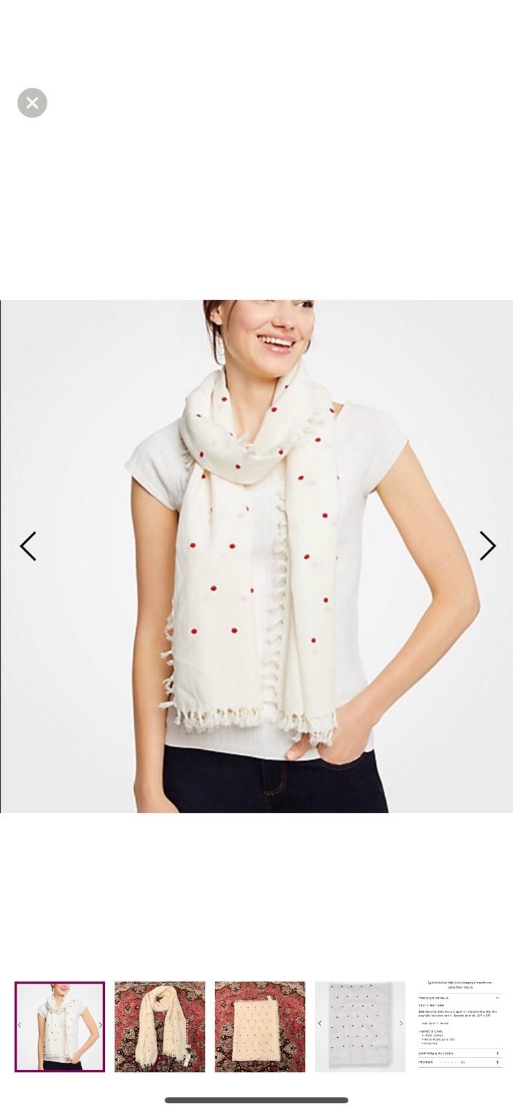 Ann Taylor scarf