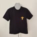 Filling Pieces Black T-Shirt Men's Size M Multicolor Mushrooms Organic Cotton