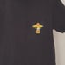 Filling Pieces Black T-Shirt Men's Size M Multicolor Mushrooms Organic Cotton