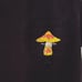 Filling Pieces Black T-Shirt Men's Size M Multicolor Mushrooms Organic Cotton