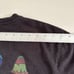 Filling Pieces Black T-Shirt Men's Size M Multicolor Mushrooms Organic Cotton