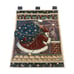 Vintage Mary Engelbreit Believe Tapestry Wall Hanging Santa Whimsical Stars