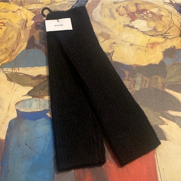 Zara long fingerless mittens (size:M)