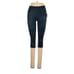LULULEMON ATHLETICA Heathered Texture Lotus Camo Clip-In Crop Leggings - US 4
