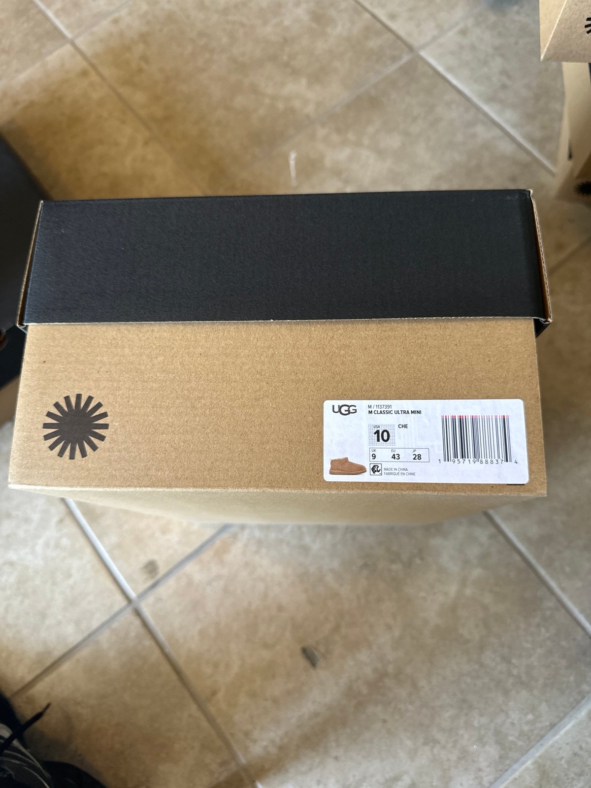 Ugg classic ultra mini size 10
