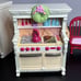 Fisher Price Loving Family Christmas Home For Holidays Kitchen Stove Fridge Etc