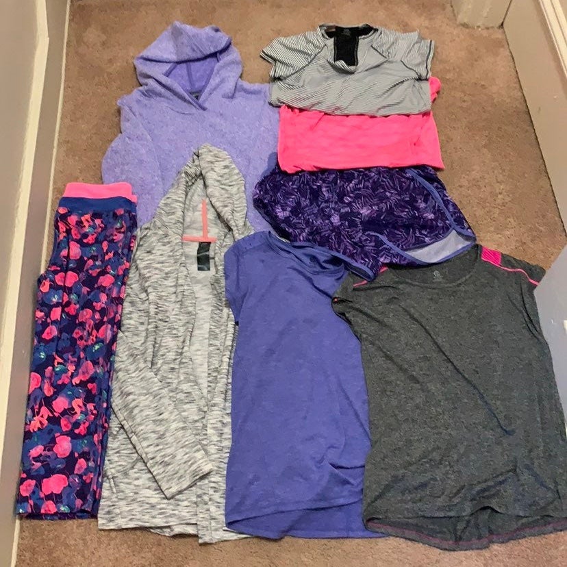 Lot of 8 x C9 Champion XL girl's active wear