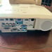 Like new - Project Epson Powerlite 98 + Screen 120, With Remote 34 Lamp Hour