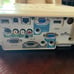 Like new - Project Epson Powerlite 98 + Screen 120, With Remote 34 Lamp Hour