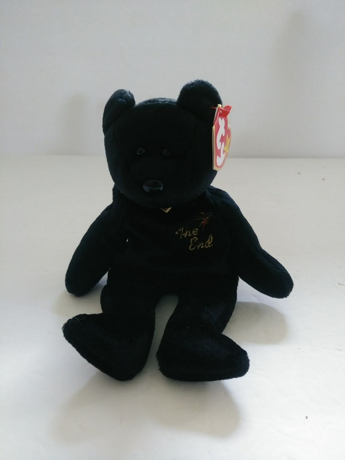 Ty Beanie Baby The End Bear RARE Tag Err