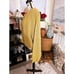 Vintage Cignal Chunky Knitted GoId Thread Detail Cozy Open Cardigan.