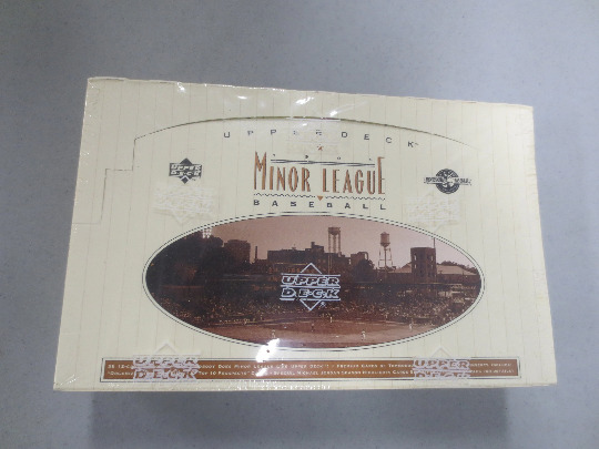 1995 Upper Deck Minor League Baseball Factory Sealed Box (36 Packs/Box)