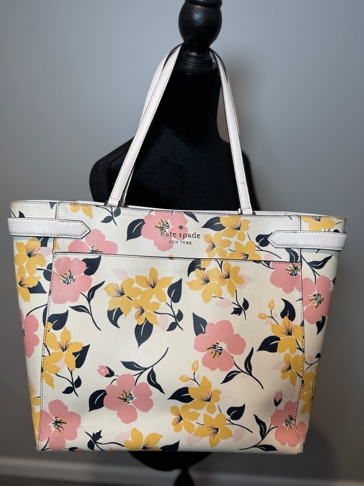 Kate Spade Lily Blooms Tote Bag Laptop Bag