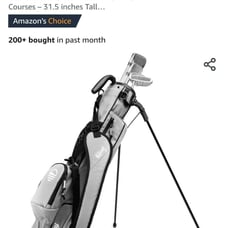 Sunday Golf bag