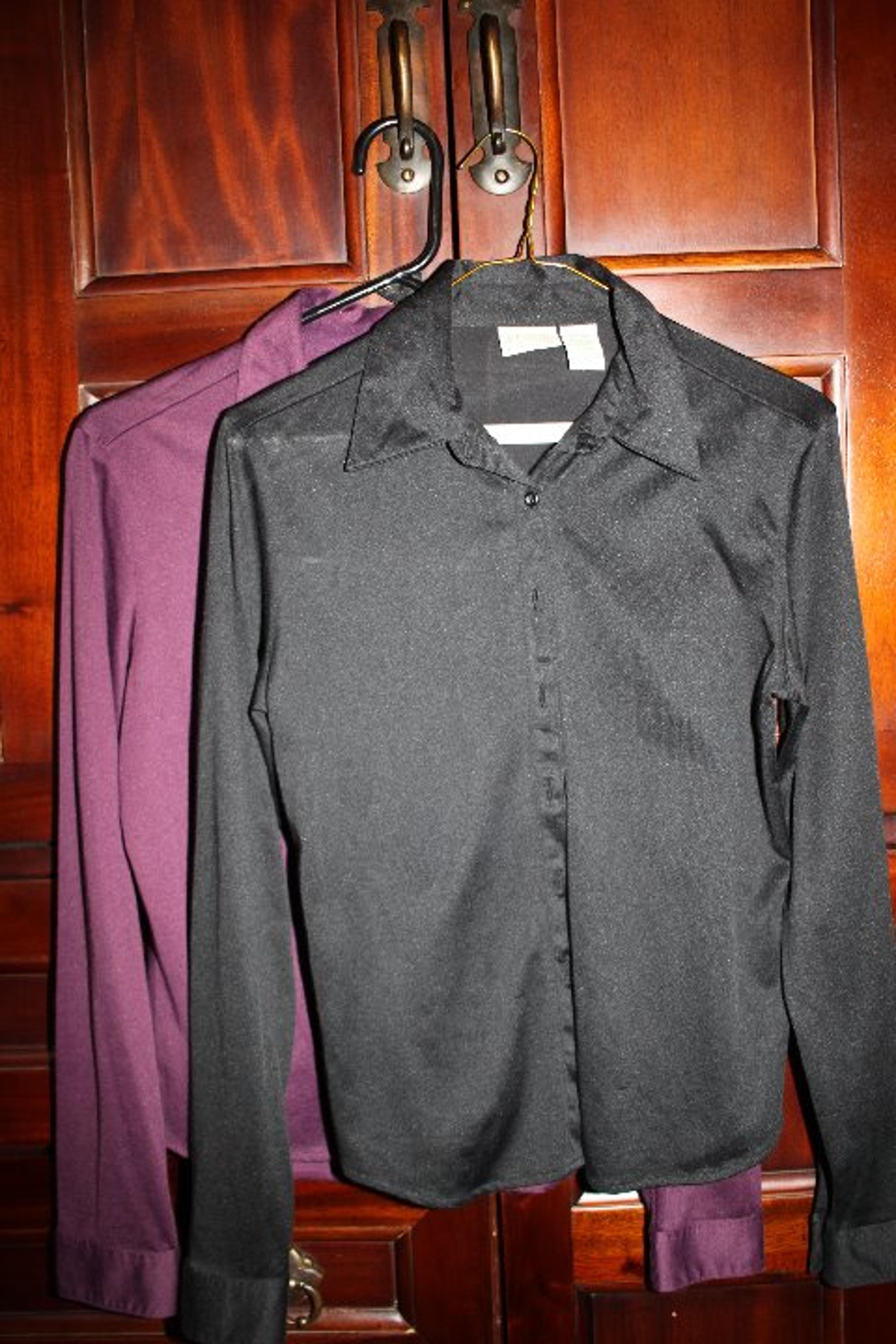 Two button up shirts