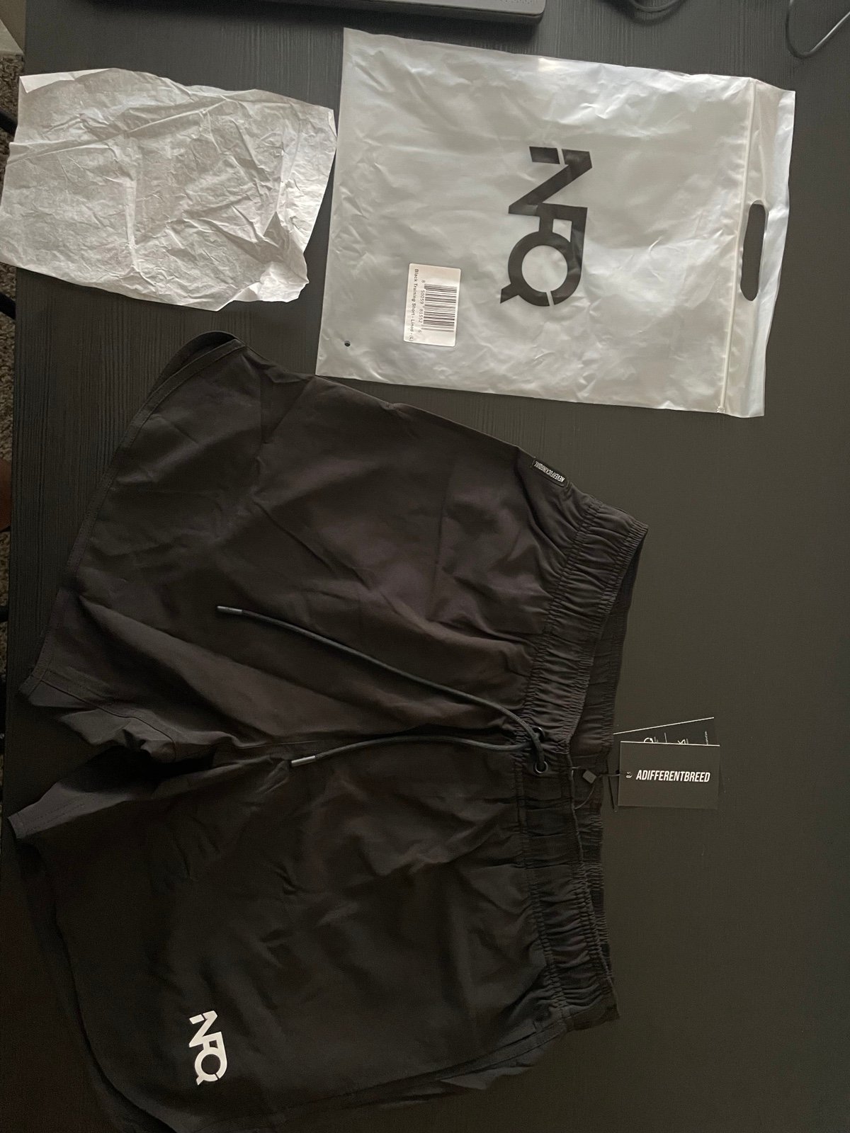NFQ Black Training Shorts
