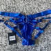 Honey Birdette Kukuro Electric Blue Brief XXL NWT