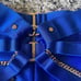 Honey Birdette Kukuro Electric Blue Brief XXL NWT