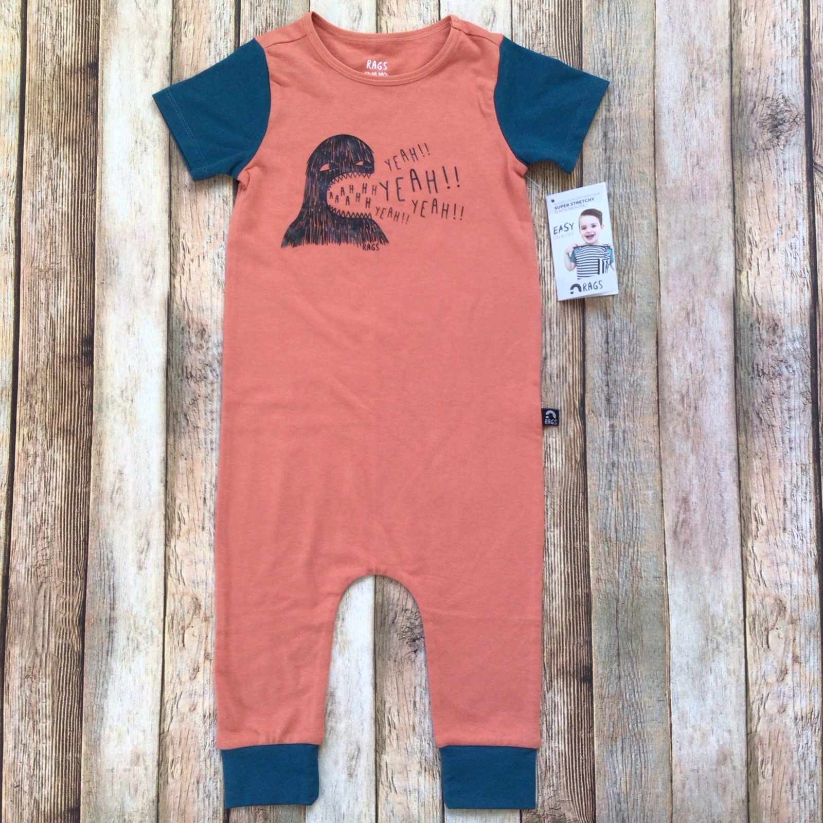 NWT Rags Yeah Yeah Romper * READ*