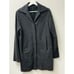 Banana Republic Women Wool Long Coat Charcoal Gray Size Medium
