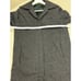 Banana Republic Women Wool Long Coat Charcoal Gray Size Medium