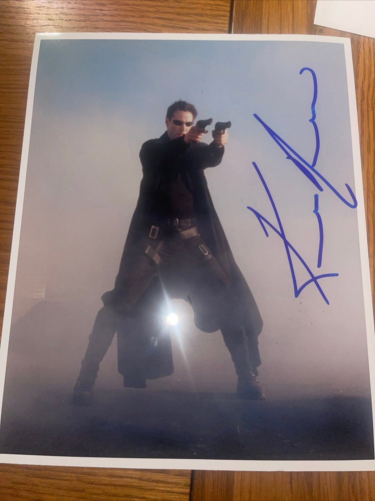Keanu Reeves signed autographed 8x10 The Matrix photo with COA