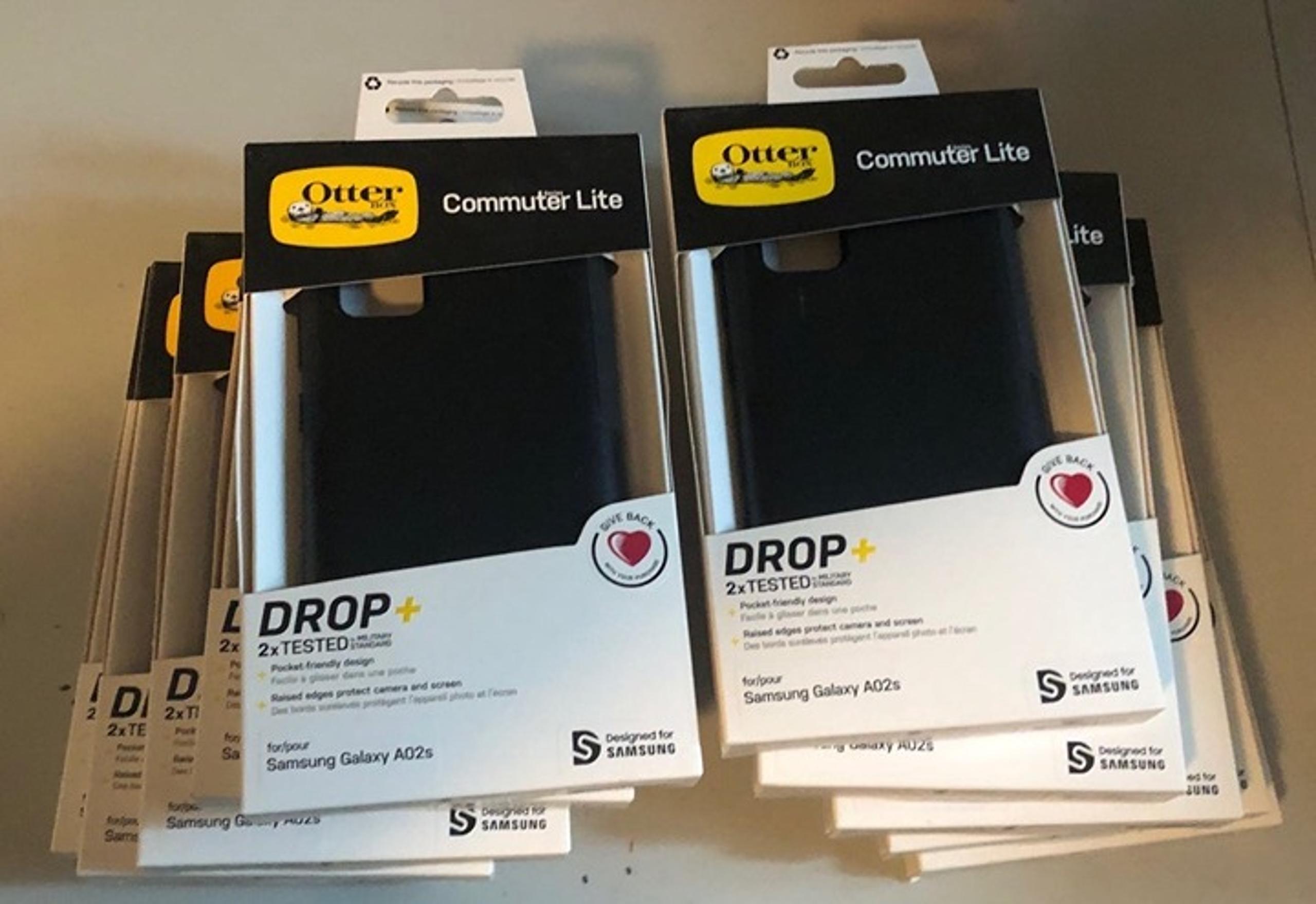 Lot of 10 NEW Samsung Galaxy A02s Otter Box Cell Phone Case - Drop Tested