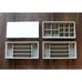 Stackers glass jewelry case, 4 tiers