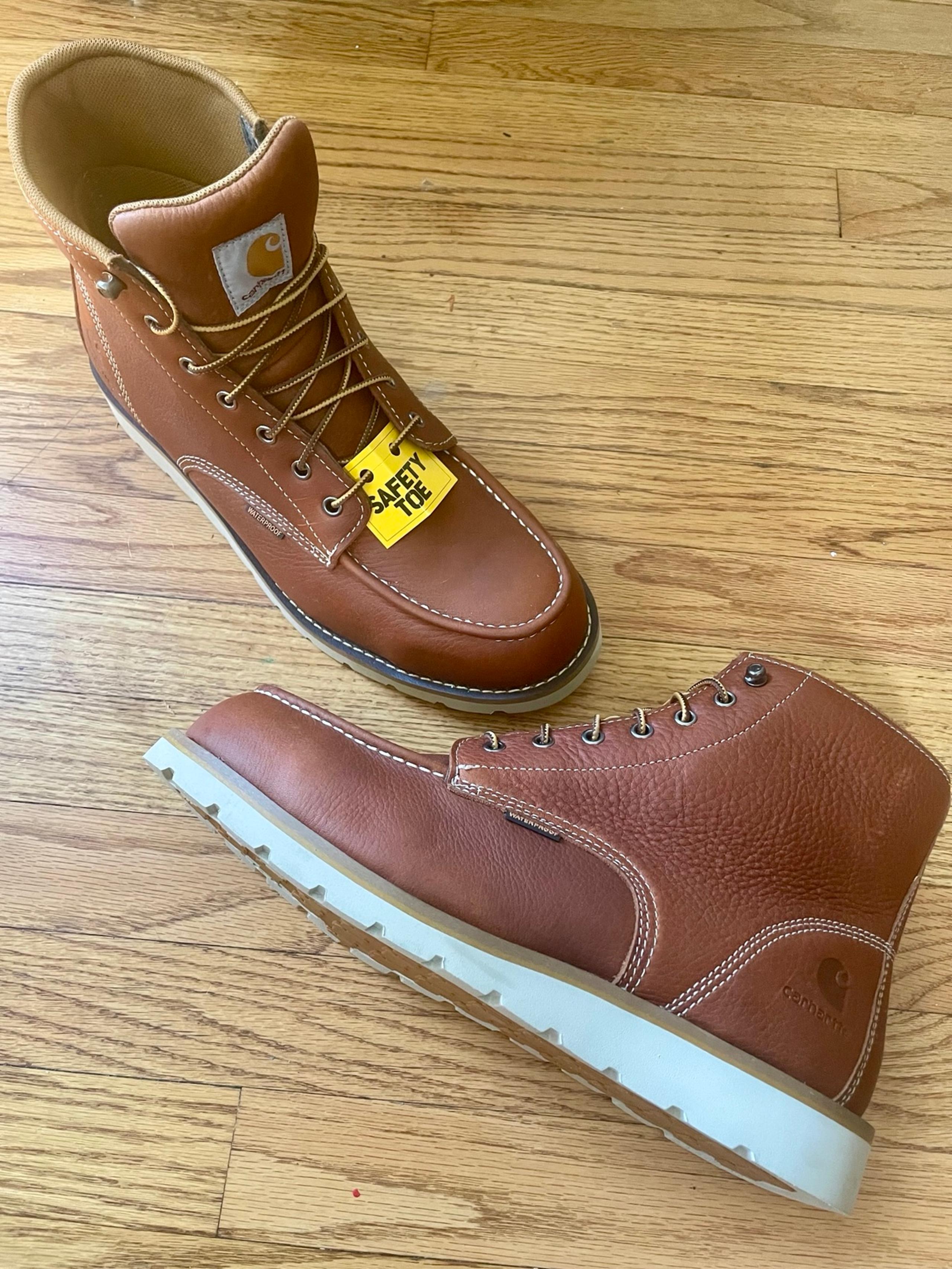 men’s waterproof steel toe wedge boot - Carhartt