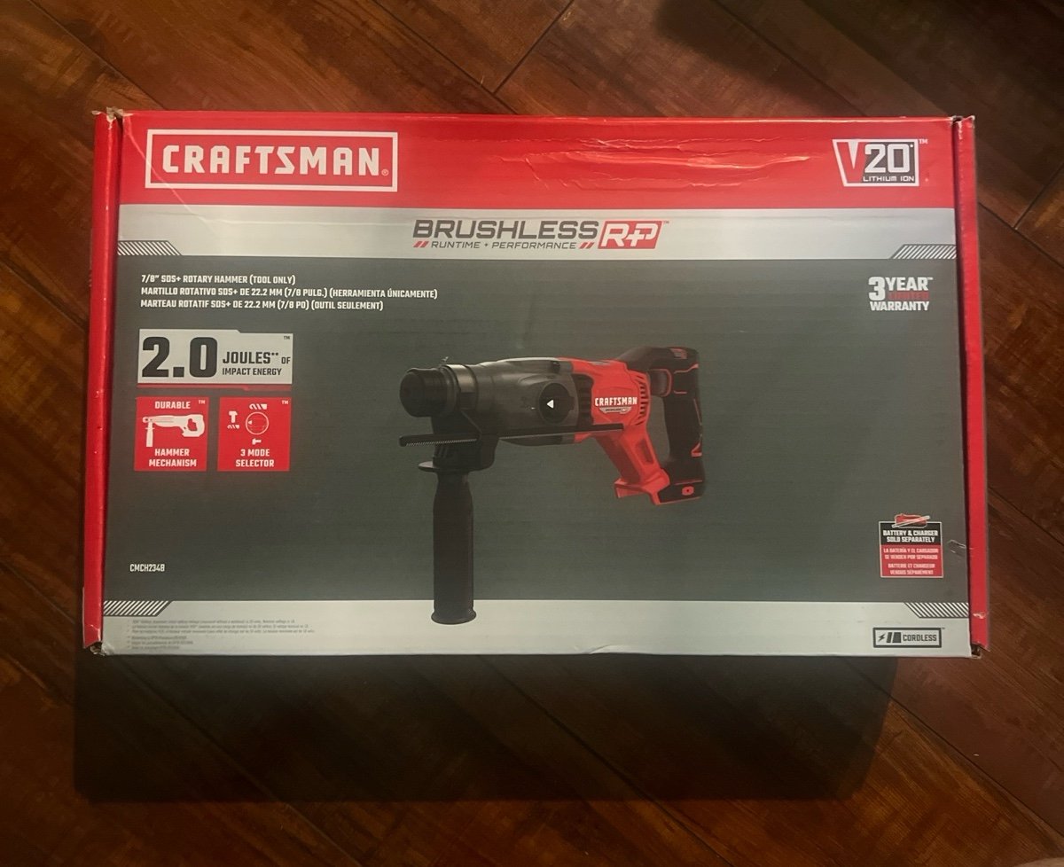 Craftsman 20V rotary hammer