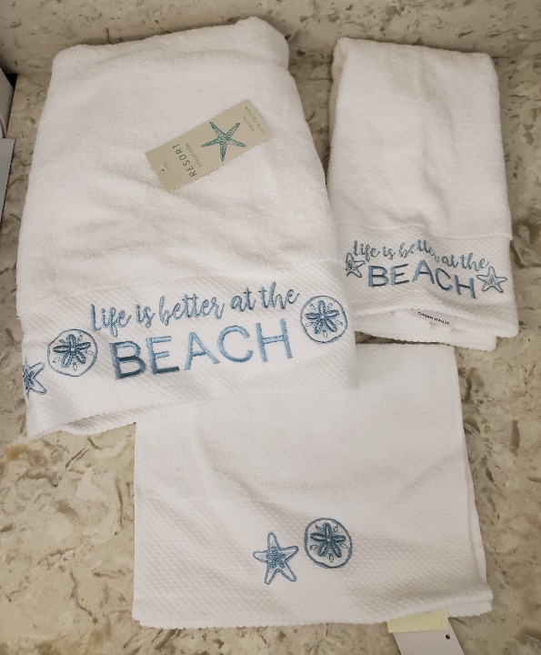 Resort Collection Beach Life Bath Set