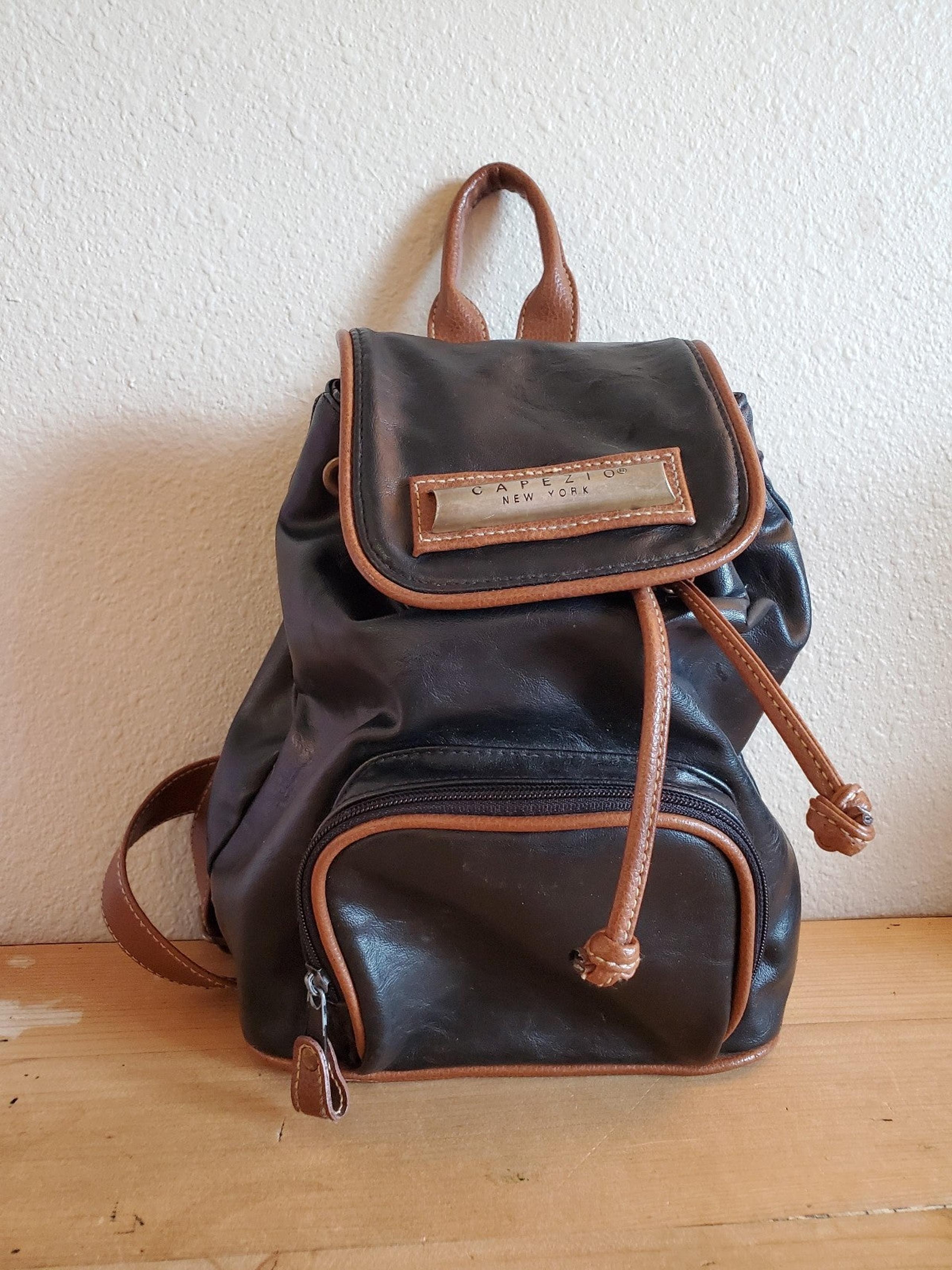 Capezio Faux Leather Backpack