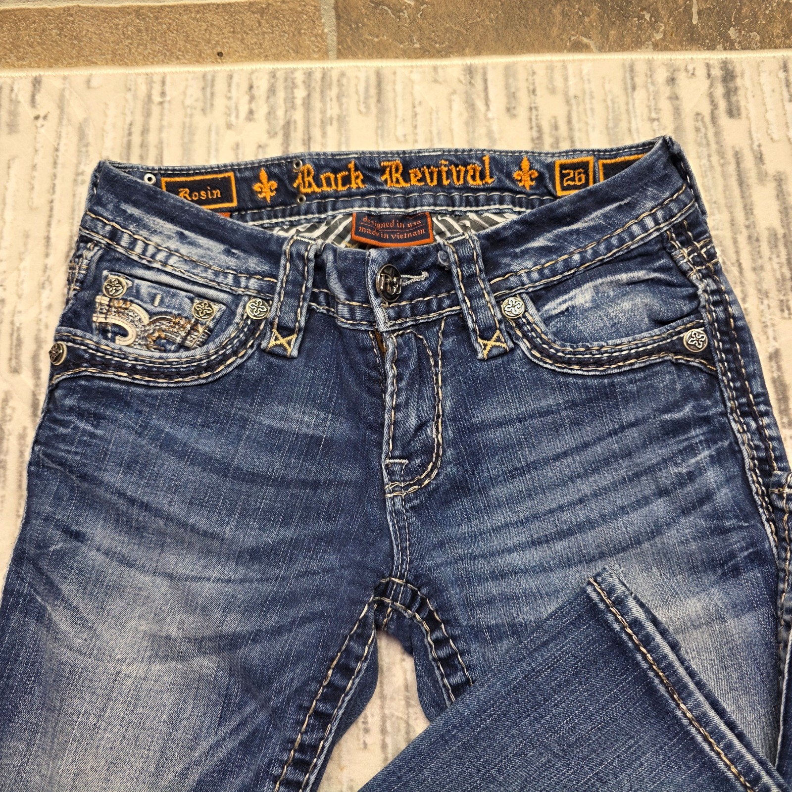 Rock Revival Rosin Boot Cut Jeans s