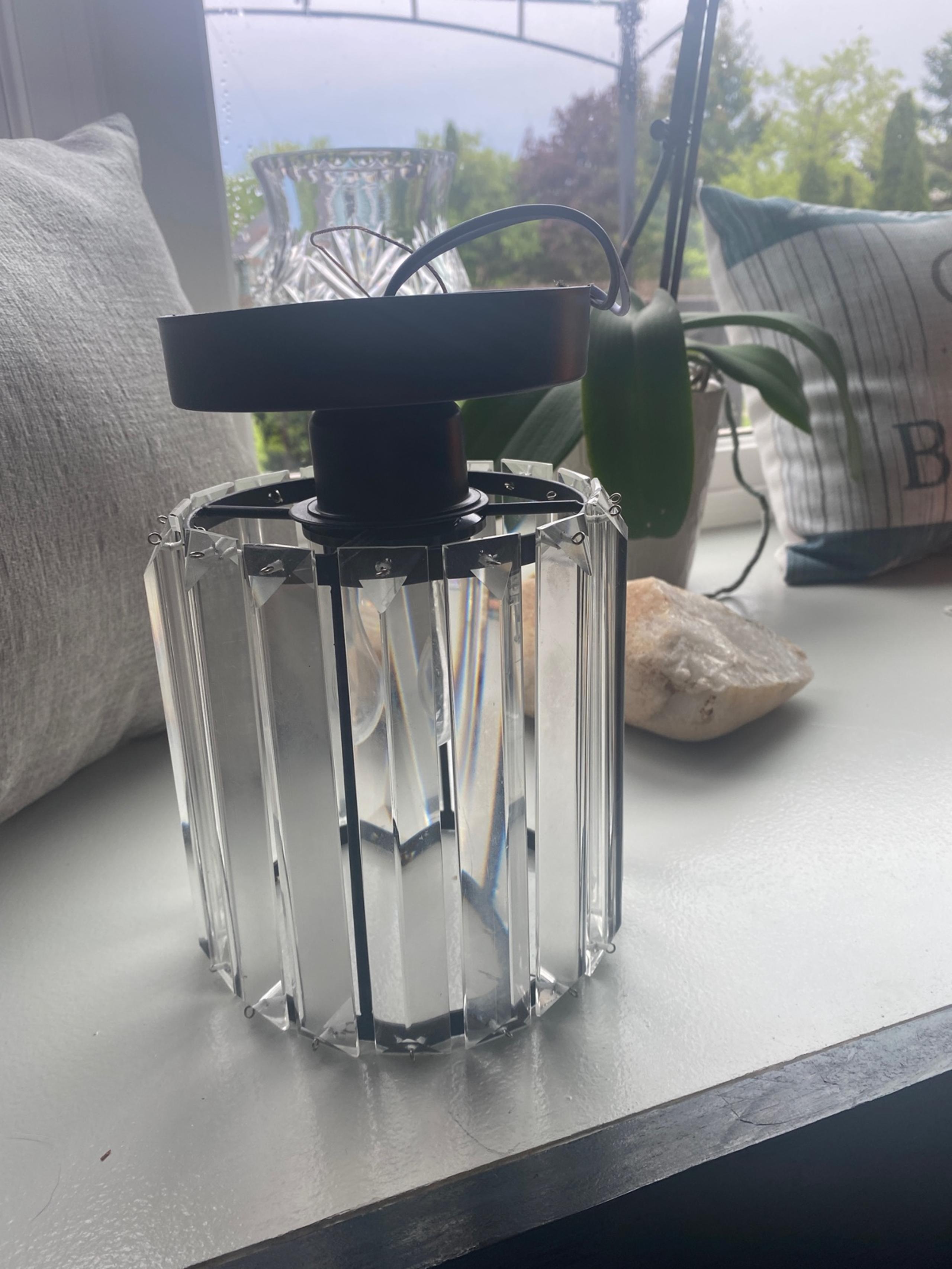 Modern mini crystal pendant light