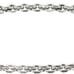 Saint Laurent Silver Chain Plaque Bracelet