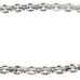 Saint Laurent Silver Chain Plaque Bracelet