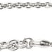Saint Laurent Silver Chain Plaque Bracelet